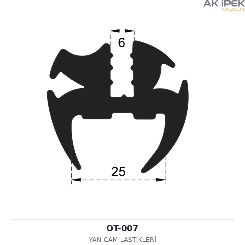 OT-007 | Yan Cam Lastikleri