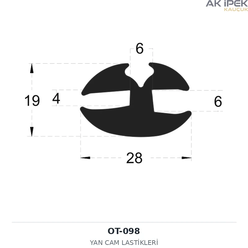 OT-098 | Yan Cam Lastikleri