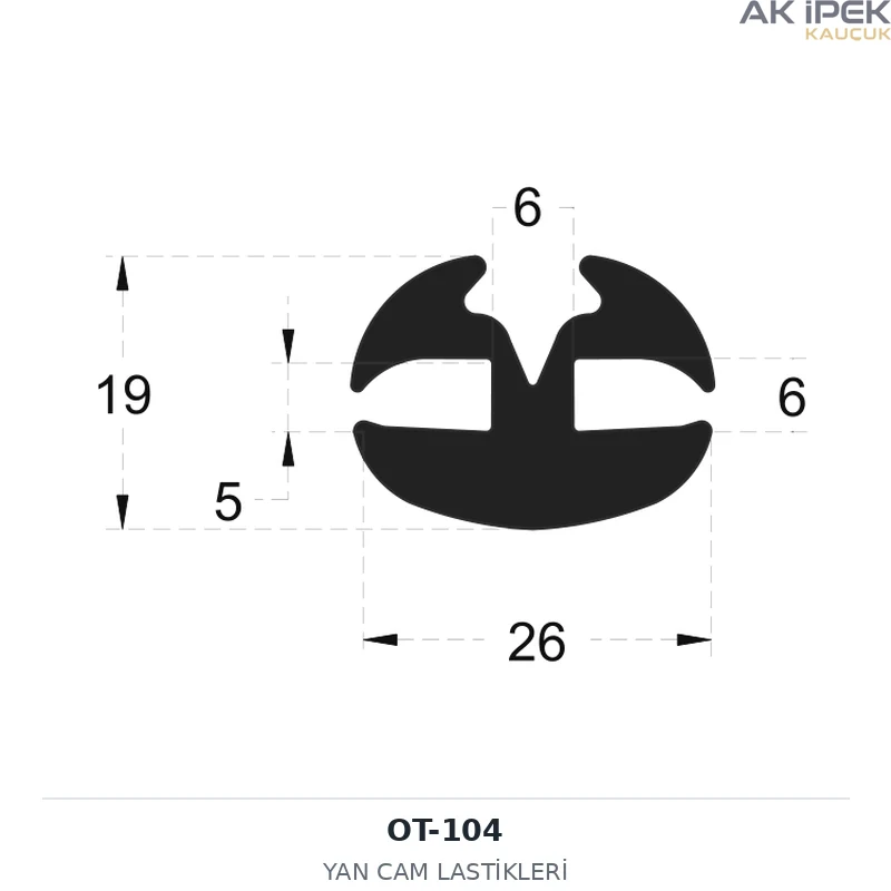 OT-104 | Yan Cam Lastikleri