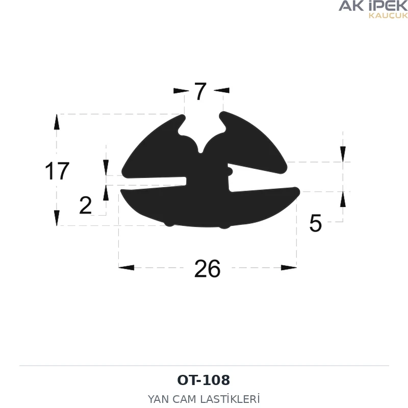 OT-108 | Yan Cam Lastikleri
